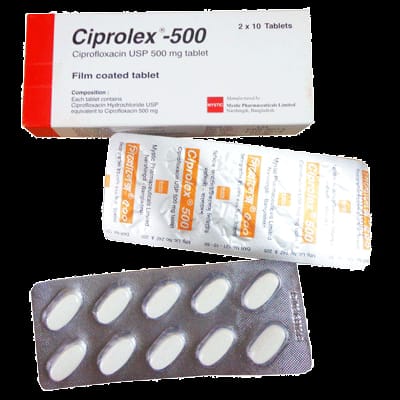Tablet Ciprolex 500mg (30pcs) (Ciprofloxacin Mystic)